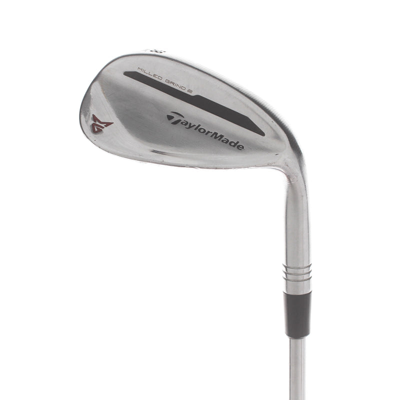 TaylorMade Milled Grind 2 Steel Mens Right Hand Lob Wedge 58* 11 Bounce SB Grind Stiff - Dynamic Gold S200