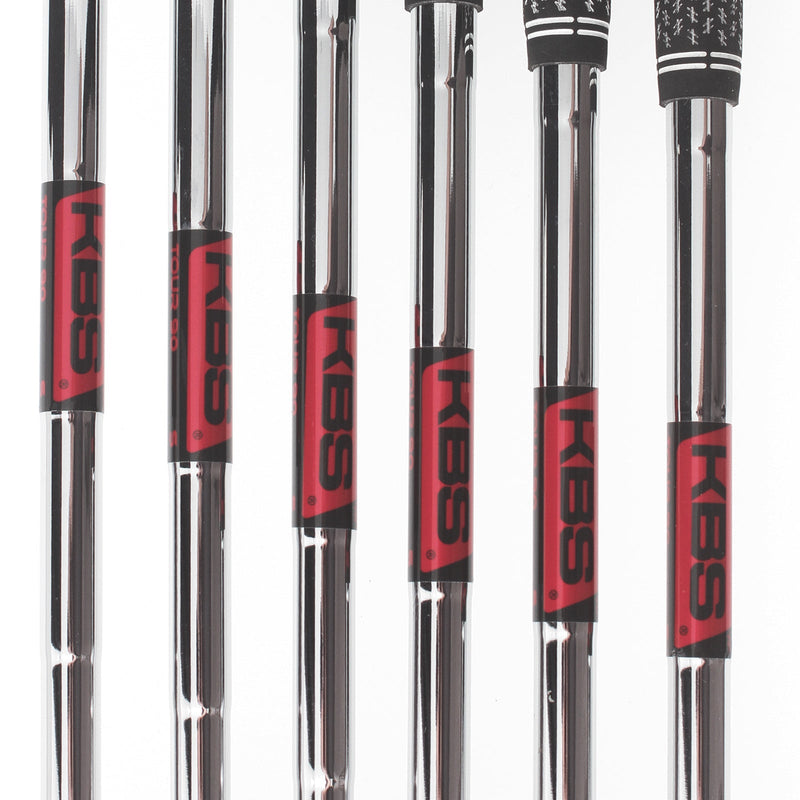 Cobra LTDx Steel Mens Right Hand Irons 5-PW Stiff - KBS Tour 90