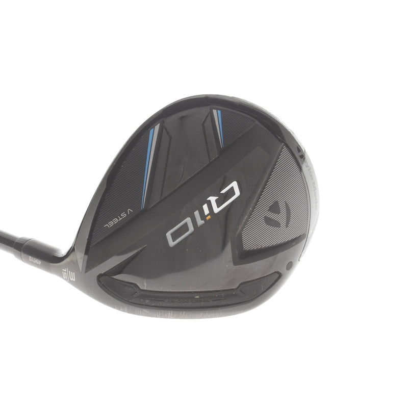 TaylorMade Qi10 Graphite Mens Right Hand Fairway 3 Wood 15* Regular - Fujikura Ventus TR 6-R