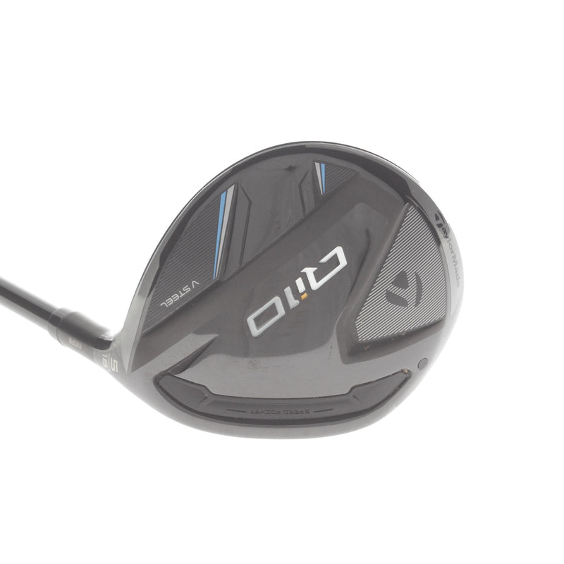 TaylorMade Qi10 Graphite Mens Right Hand Fairway 5 Wood 18* Regular - Fujikura Ventus TR 6-R