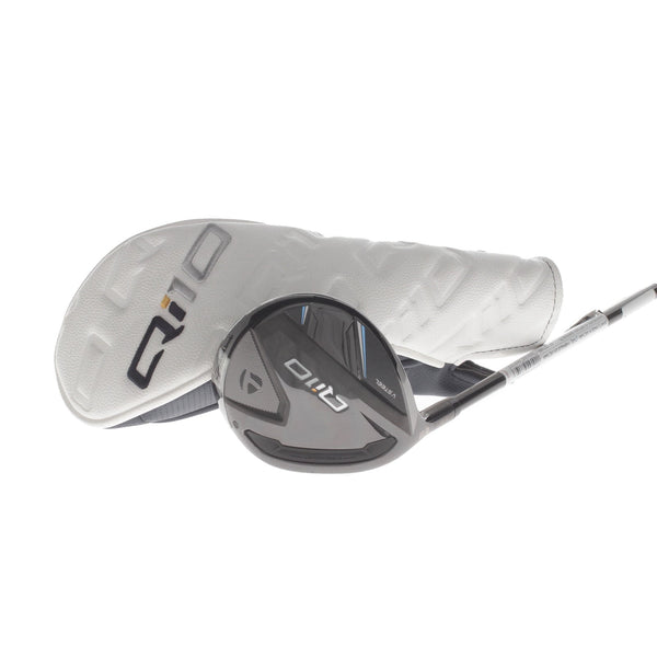 TaylorMade Qi10 Graphite Mens Left Hand Fairway 5 Wood 15* Stiff - Fujikura Ventus TR 6-S