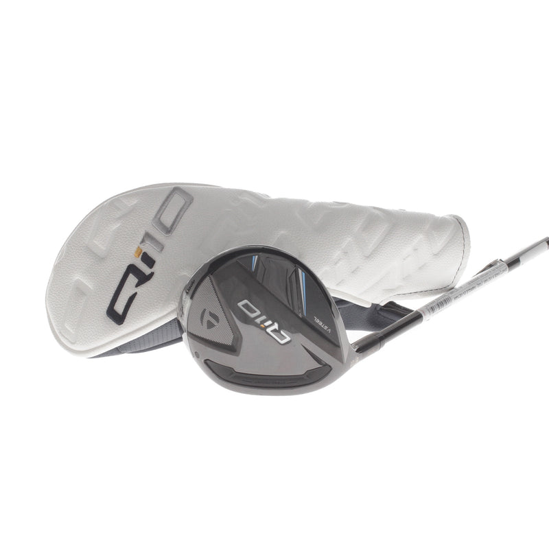 TaylorMade Qi10 Graphite Mens Left Hand Fairway 5 Wood 15* Stiff - Fujikura Ventus TR 6-S