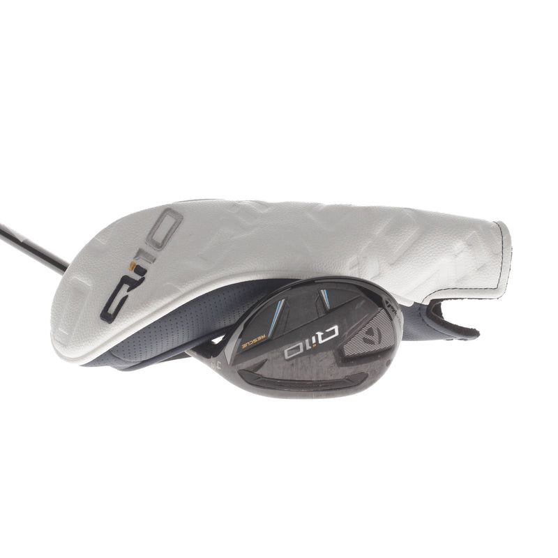 TaylorMade Qi10 Graphite Mens Right Hand 4 Hybrid 22* Stiff - Fujikura Ventus TR 7-S