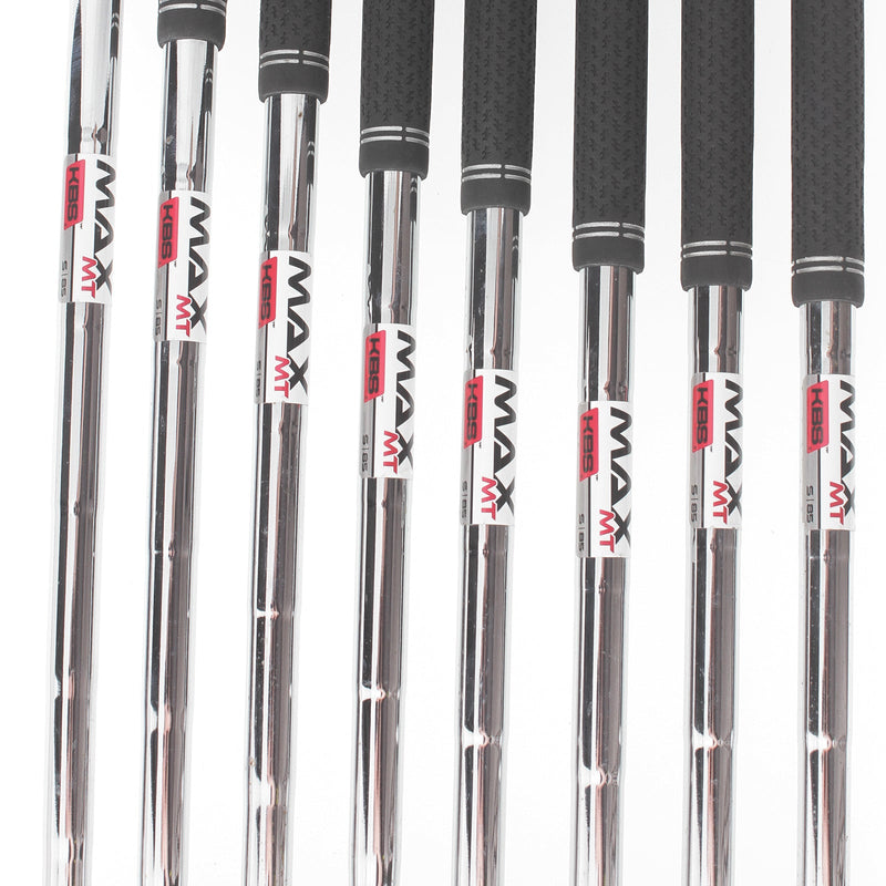 TaylorMade Qi Steel Mens Right Hand Irons 5-SW+AW Stiff - KBS Max 85