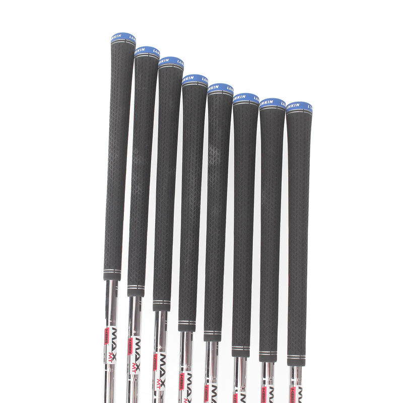 TaylorMade Qi Steel Mens Right Hand Irons 5-SW+AW Stiff - KBS Max 85