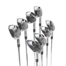 TaylorMade Qi Steel Mens Right Hand Irons 5-SW+AW Regular - KBS Max 85
