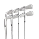 TaylorMade Qi Steel Mens Right Hand Irons 5-SW+AW Regular - KBS Max 85