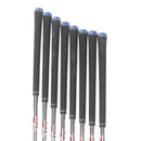 TaylorMade Qi Steel Mens Right Hand Irons 5-SW+AW Regular - KBS Max 85