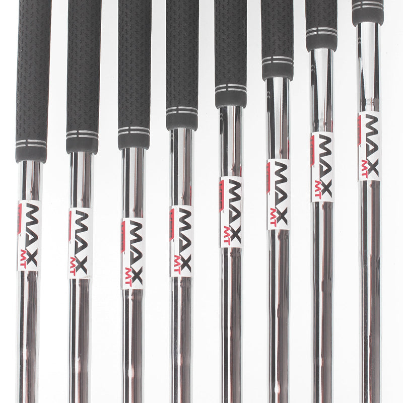 TaylorMade Qi Steel Mens Left Hand Irons 5-SW+AW Regular - KBS Max 85