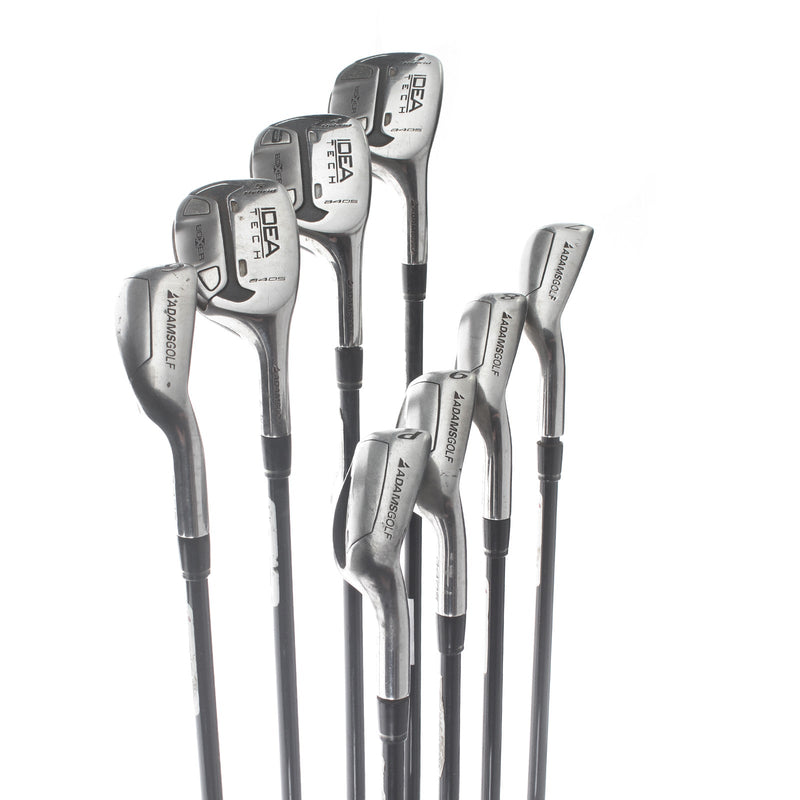 Adams Idea Tech a405 Graphite Mens Right Hand Irons 3-PW Senior - Tour AD 60G