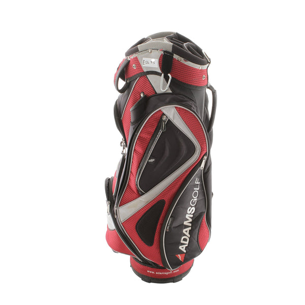 Adams Idea Pro Cart Bag - Black/Red