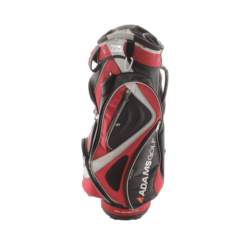 Adams Idea Pro Cart Bag - Black/Red