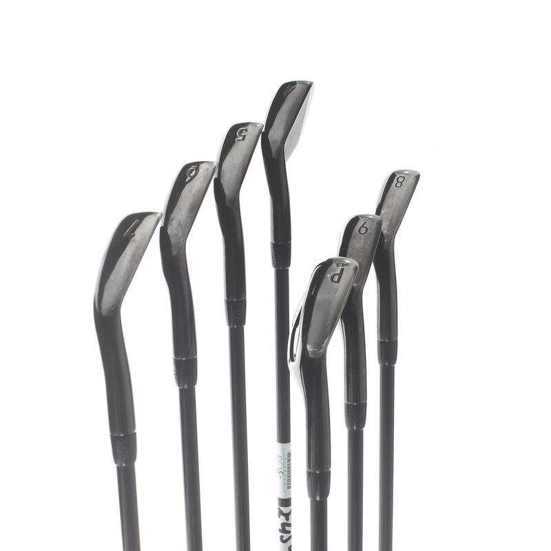 Titleist T200 2019 Steel Mens Right Hand Irons 4-PW Stiff - AMT Black S300