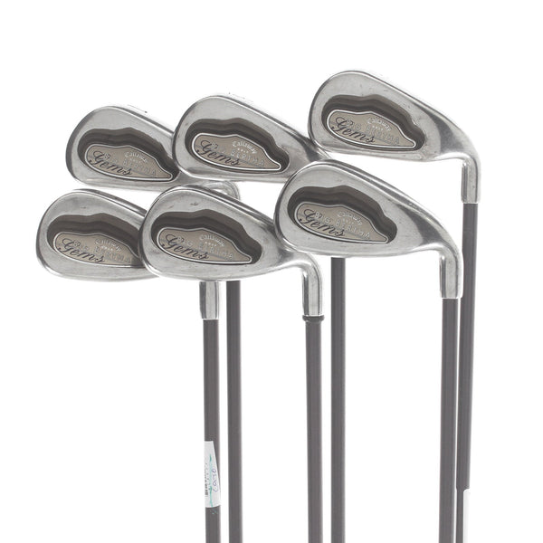 Callaway Big Bertha Gems Graphite Ladies Right Hand Irons 5-PW Ladies - Big Bertha Gems 65