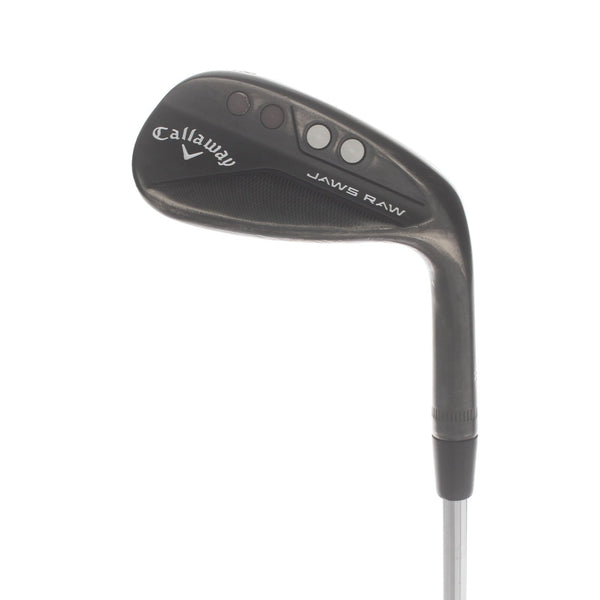 Callaway Jaws Raw Steel Mens Right Hand Lob Wedge 58* 10 Bounce S Grind Stiff - Dynamic Gold S300 Mid 115