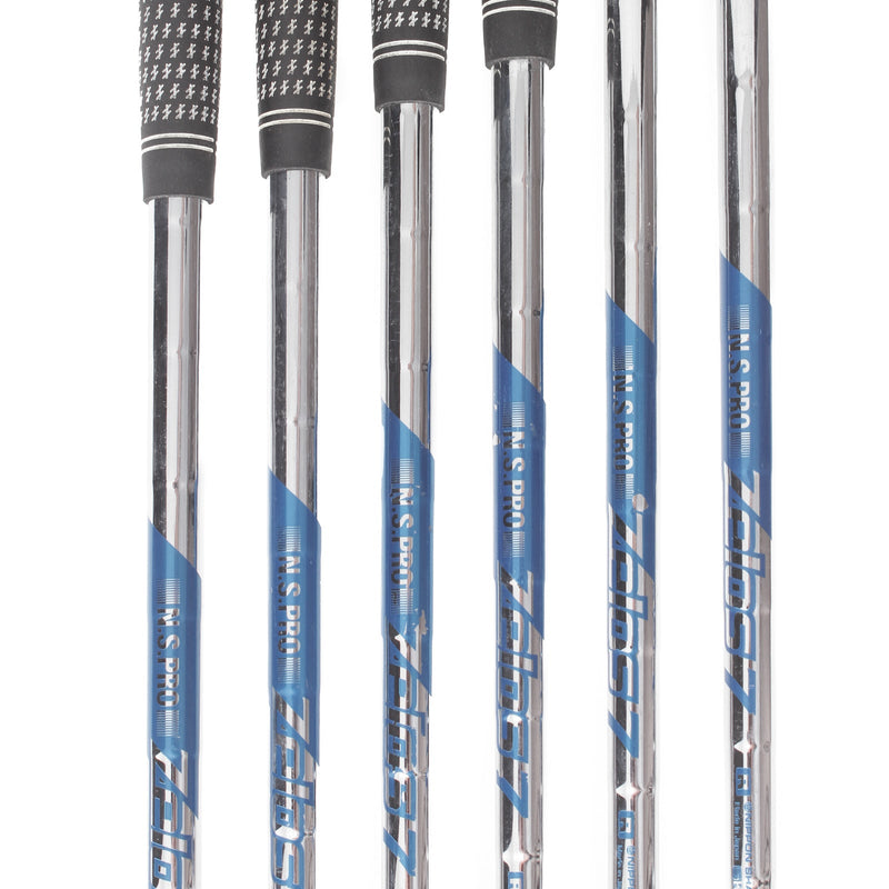 Cleveland Launcher UHX Steel Mens Left Hand Irons 5-PW Regular - NSPro Zelos7