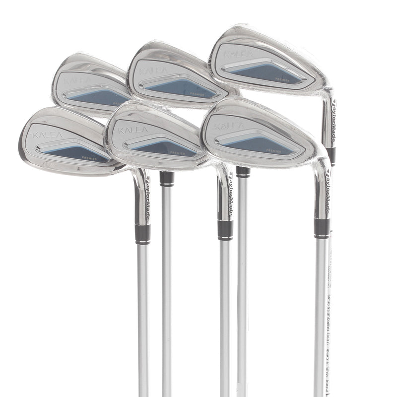 TaylorMade Kalea Prmier Graphite Ladies Right Hand Irons 7-SW Ladies - TaylorMade 40g