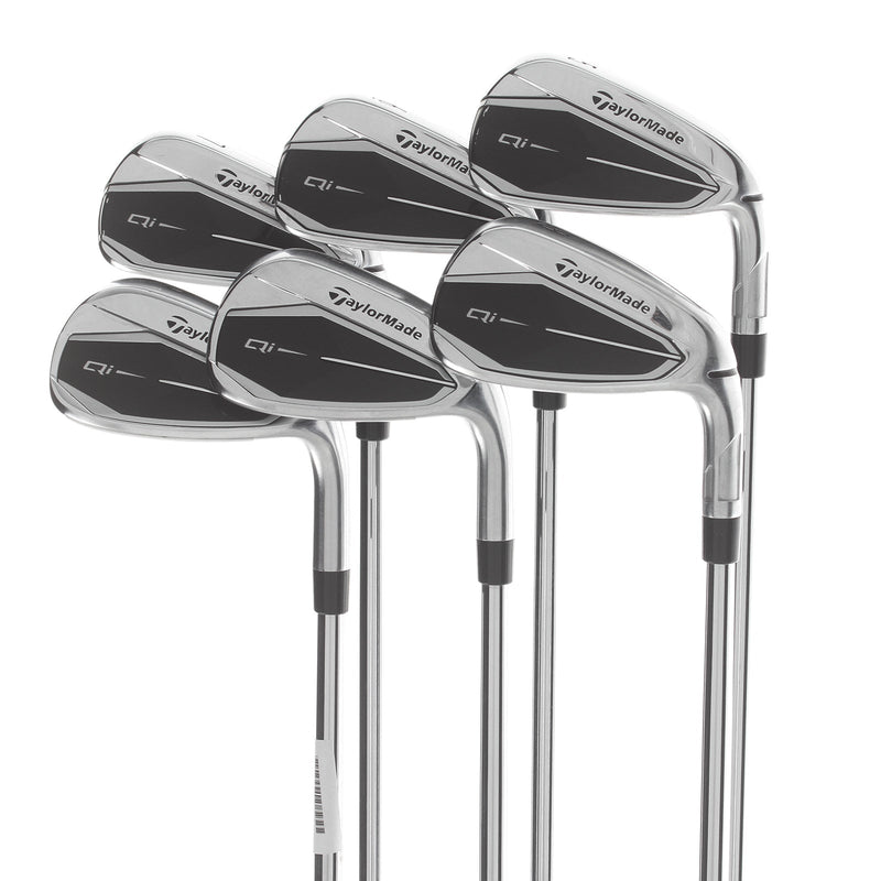 TaylorMade Qi Steel Mens Right Hand Irons 5-PW Regular - KBS Tour Lite