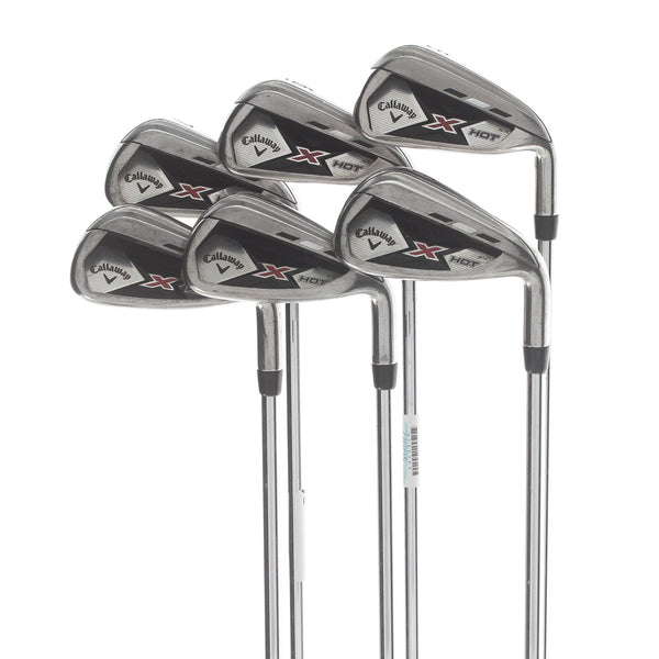 Callaway X Hot Steel Mens Right Hand Irons 5-PW Uniflex - Callaway
