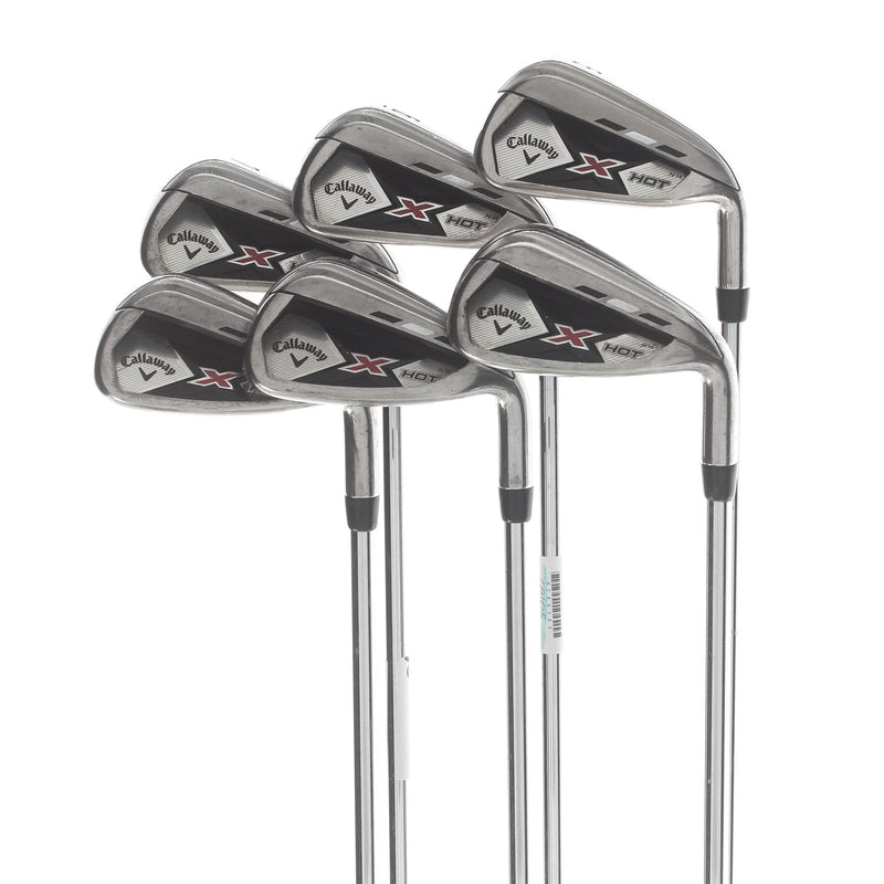 Callaway X Hot Steel Mens Right Hand Irons 5-PW Uniflex - Callaway
