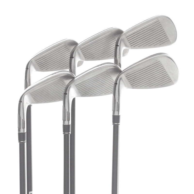 TaylorMade Stealth Graphite Mens Right Hand Irons 5-PW Regular - Ventus Red 6-R