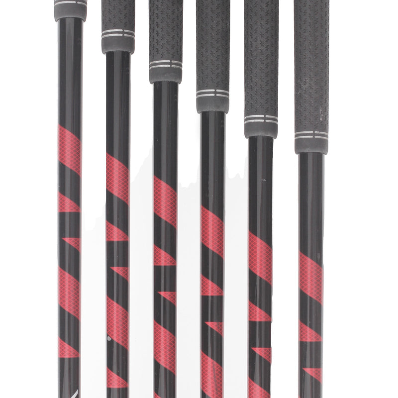 TaylorMade Stealth Graphite Mens Right Hand Irons 5-PW Regular - Ventus Red 6-R