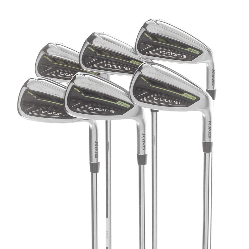 Cobra Radspeed Steel Mens Right Hand Irons 5-PW Regular - KBS Tour 90