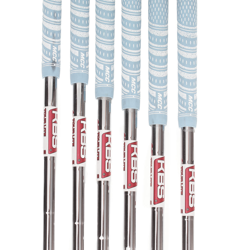 Cobra Forged Tec X Steel Mens Right Hand Irons 5-PW Stiff - KBS Tour Lite