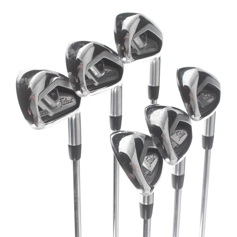 Titleist T300 2021 Steel Mens Right Hand Irons 5-PW Extra Stiff - True Temper AMT Black S300