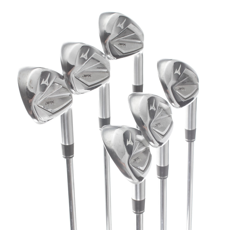 Mizuno JPX 923 Forged Steel Mens Right Hand Irons 5-PW Stiff - True Temper AMT Black S300