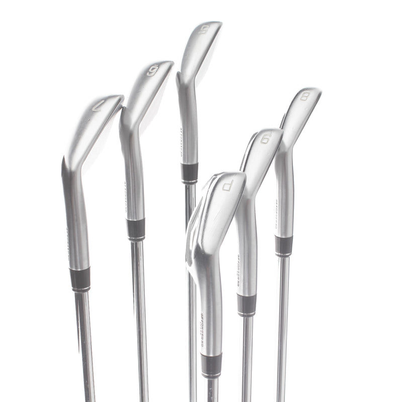 Mizuno JPX 923 Forged Steel Mens Right Hand Irons 5-PW Stiff - True Temper AMT Black S300