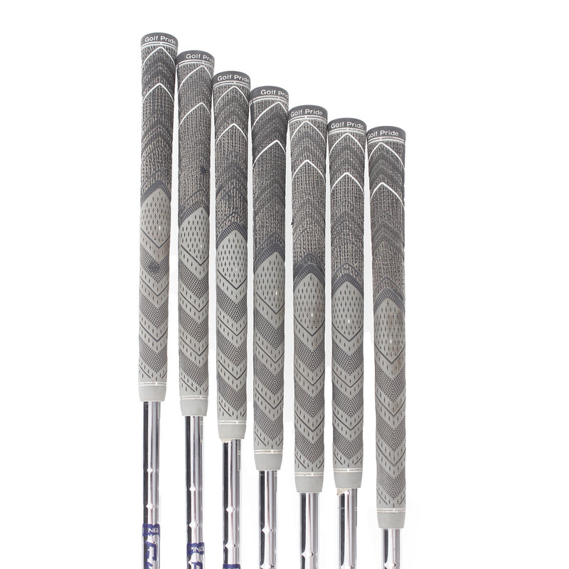 Ping G400 Steel Mens Right Hand Irons 5-SW Blue Dot 1* Upright Regular - Ping AWT 2.0