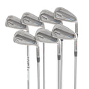 Ping i-Series E1 Steel Mens Right Hand Irons 4-PW Black Dot 2* Flat Regular - Ping CFS