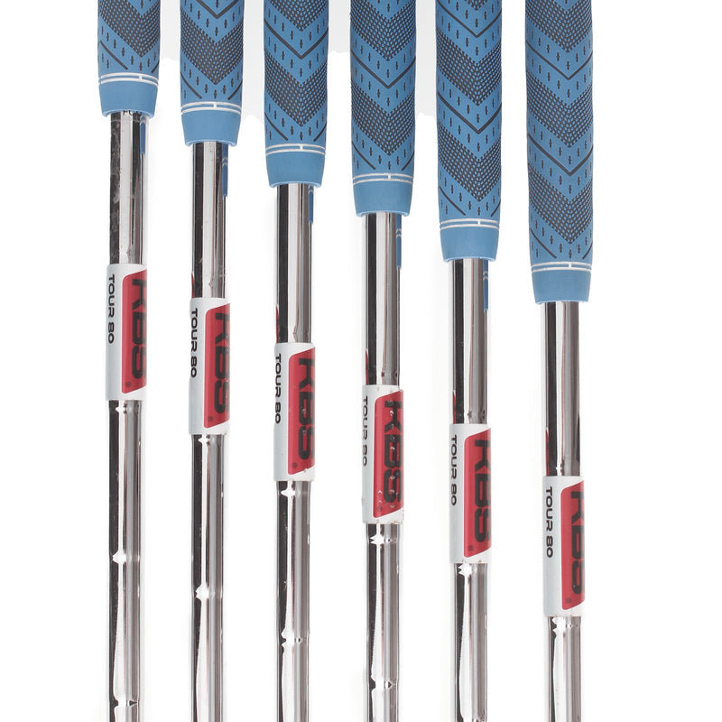 Wilson D7 Steel Mens Right Hand Irons 5-PW Regular - KBS Tour 80