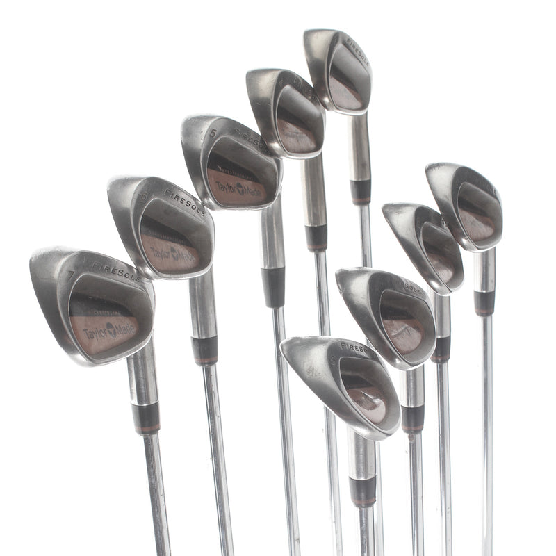 TaylorMade Firesole Steel Mens Right Hand Irons 3-SW Regular - Rifle 80