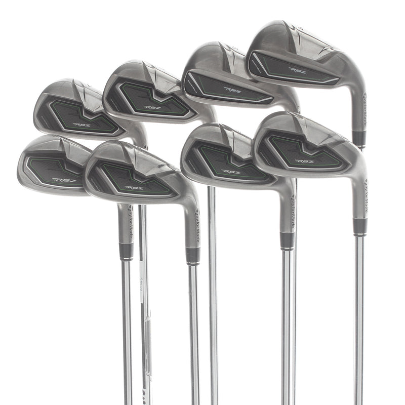 TaylorMade Rocketballz Steel Mens Right Hand Irons 4-AW Regular - RBZ