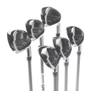 Callaway Paradym X Graphite Mens Right Hand Irons 6-AW Regular - Hzrdus Silver 5.5 65g