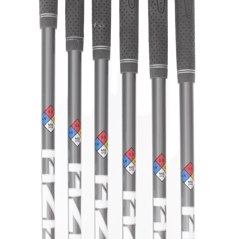 Callaway Paradym X Graphite Mens Right Hand Irons 6-AW Regular - Hzrdus Silver 5.5 65g