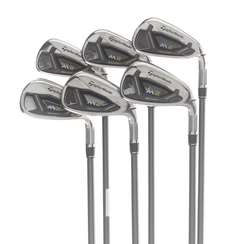 TaylorMade M2 2017 Graphite Mens Right Hand Irons 5-PW Senior - REAX 55g