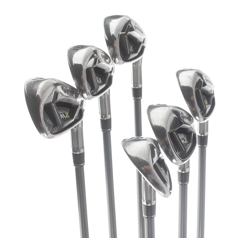 TaylorMade M2 2017 Graphite Mens Right Hand Irons 5-PW Senior - REAX 55g