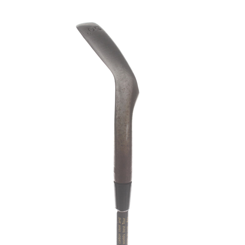 Titleist Vokey Oil Can Steel Mens Left Hand Gap Wedge 50* 8 Bounce Wedge - Dynamic Gold