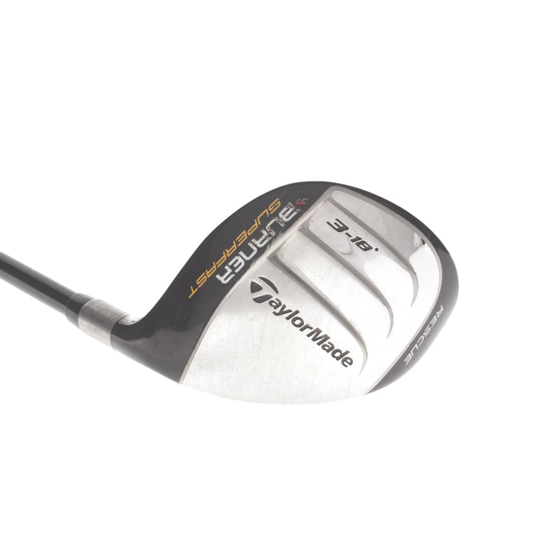TaylorMade Burner Superfast Graphite Mens Right Hand 3 Hybrid 18* Stiff - TaylorMade REAX 60