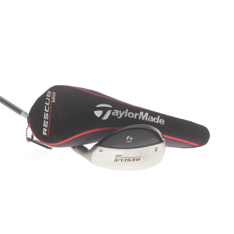 TaylorMade Rescue Mid Graphite Mens Right Hand 3 Hybrid 19* Regular - TaylorMade