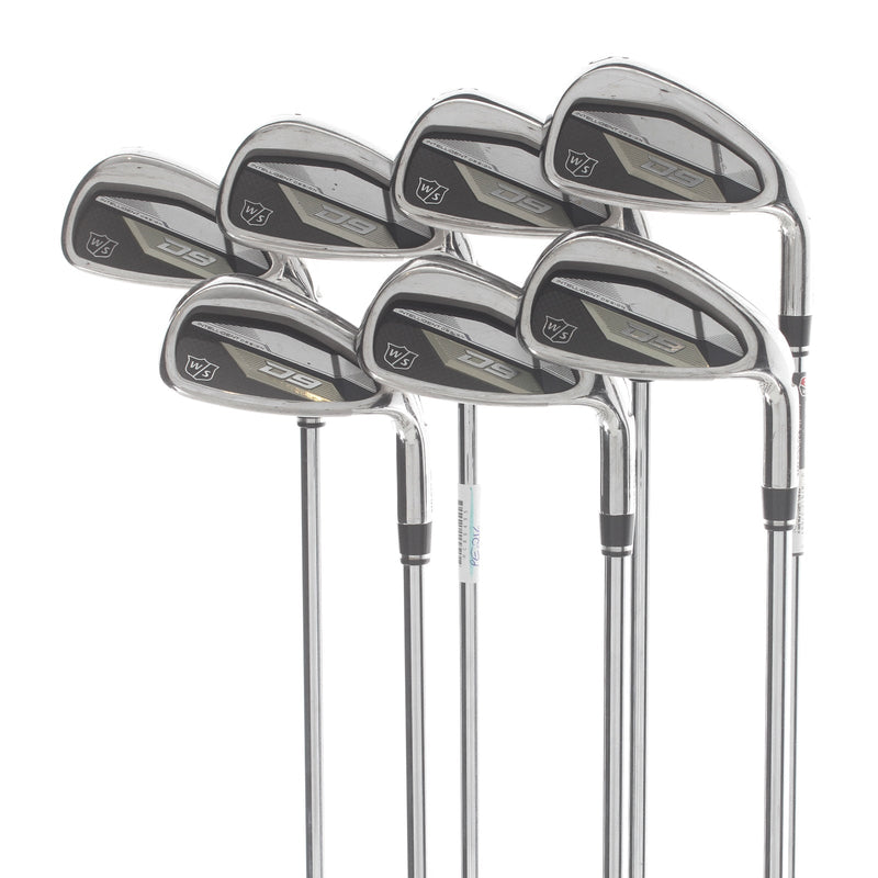 Wilson Staff D9 Steel Mens Right Hand Irons 5-GW Uniflex - KBS Max Ultralite