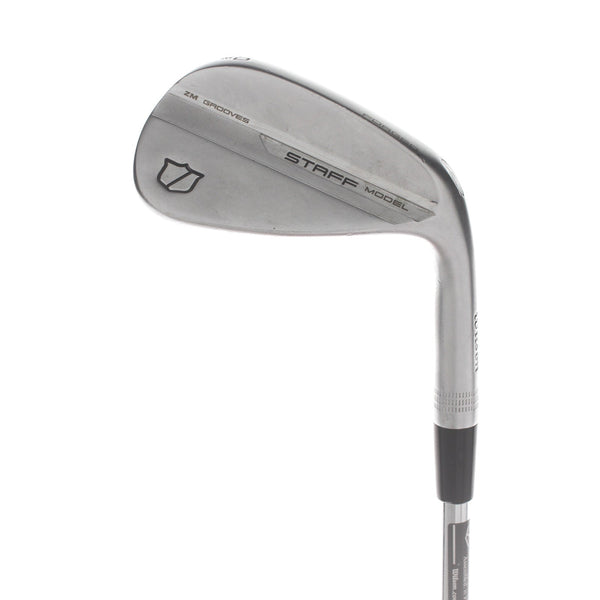 Wilson Staff Model ZM Steel Mens Right Hand Gap Wedge 50* 8 Bounce Wedge - Dynamic Gold Tour Issue Spinner
