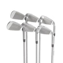 Ping i230 Steel Mens Left Hand Irons 5-PW White Dot 3* Upright Tour Stiff - Project X Rifle