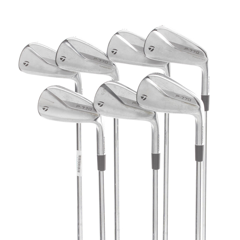 TaylorMade P770 Steel Mens Right Hand Irons 4-PW Stiff - KBS Tour 120