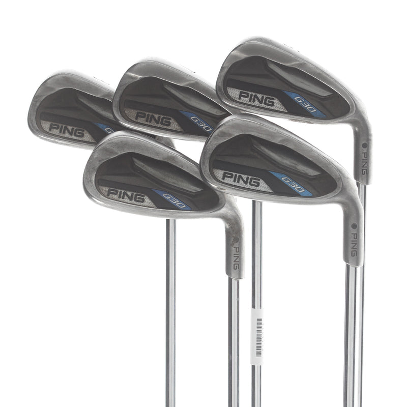 Ping G30 Steel Mens Right Hand Irons 6-PW Regular - Ping CFS Distance