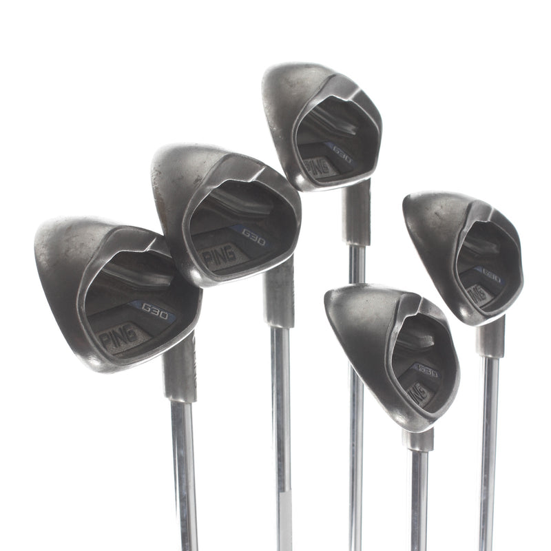 Ping G30 Steel Mens Right Hand Irons 6-PW Regular - Ping CFS Distance