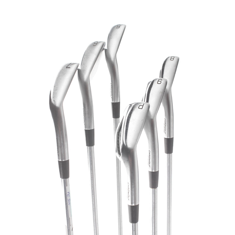 Mizuno JPX 921 Hot Metal Steel Mens Right Hand Irons 5-PW Regular - Project X IO 5.5 105g